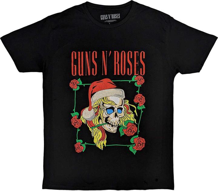 Produktbild Guns N Roses Adult Holiday Skull Christmas TShirt (XL)