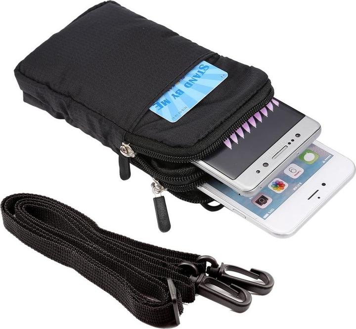 Produktbild Cover-Discount Sport Umhänge Gürteltasche schwarz