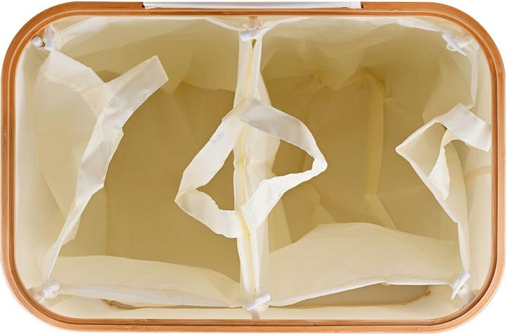 Actual product image Relaxdays Pfandflaschen-Sammelbehälter 2 Fächer (1x)