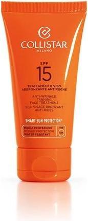 Produktbild Collistar Anti-Wrinkle Tanning Face Treatment Spf 15 (Sonnencreme Gesicht, SPF 15, 50 ml)