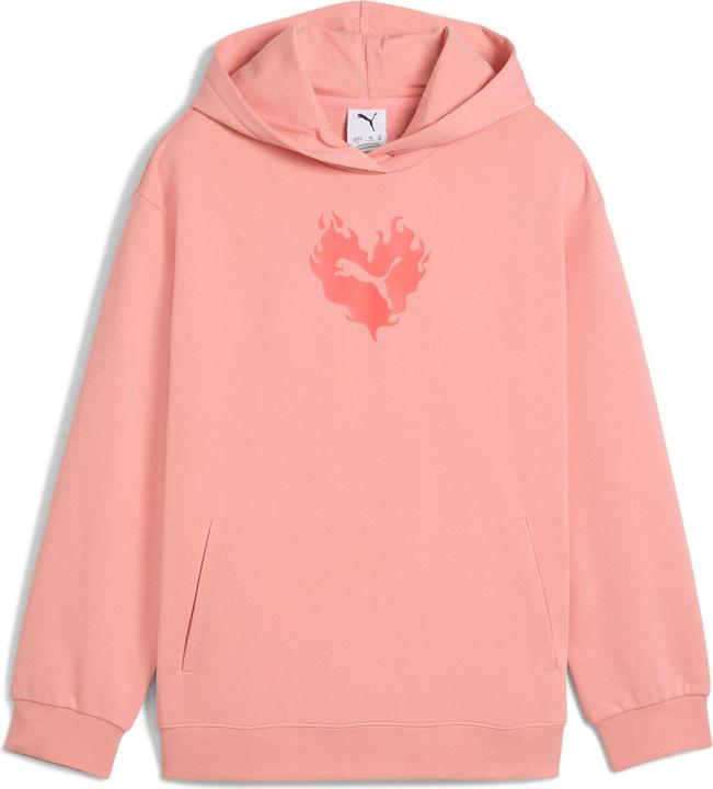 Actual product image Puma FLAMING LOVE Hoodie TR G (164)