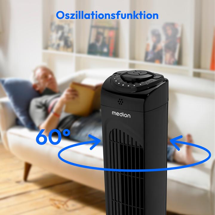 Produktbild Medion LIFE E11 TF Turmventilator (MD 12067) (61 dB)