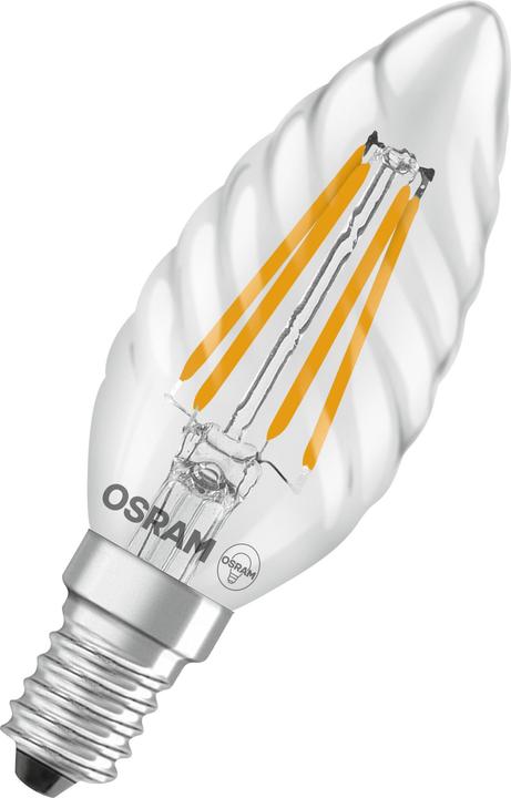 Actual product image Osram LED bulb Retrofit CLASSIC BW 40 4 W/2700 K E14 (E14, 470 lm, 1x)