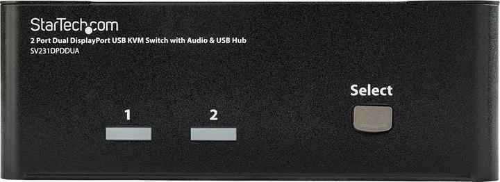 Image du produit StarTech Commutateur KVM USB à 2 ports à double affichage