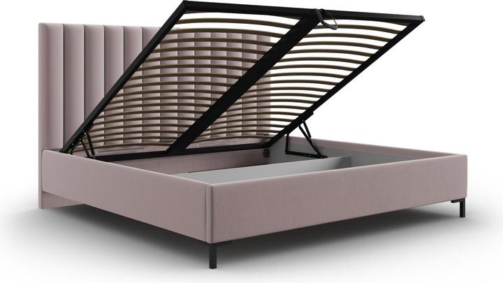 Image du produit Micadoni Lit Coffre Avec Tête de Lit, "Allison", 220x150x130Fabriqué en Europe (140 x 200)