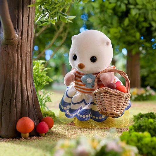 Actual product image Sylvanian Families Seeotter Familie