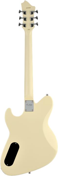 Actual product image Hagstrom E-Gitarre, Adina, Creme (Electric guitar, Flame Maple, Mahogany, Maple)
