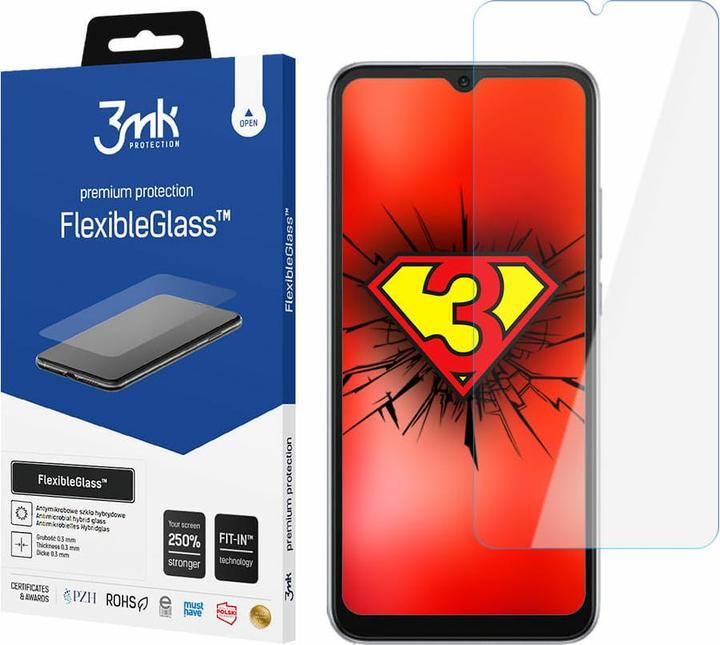 Produktbild 3MK FlexibleGlass Xiaomi Redmi 10A Szklo Hybrydowe (1 Stück, Xiaomi Redmi 10A)