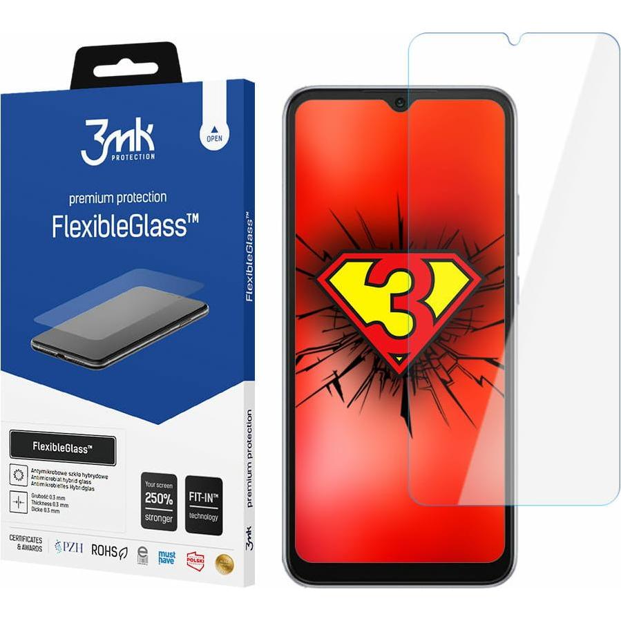 3MK FlexibleGlass Xiaomi Redmi 10A Szklo Hybrydowe (1 Stück, Xiaomi Redmi 10A), Smartphone Schutzfolie