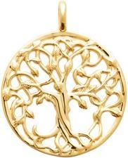 Lara Pendentif Plaque Or - Arbre De Vie (Plaqué or)