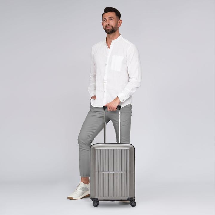 Image du produit Pactastic Collection 01 Trolley cabine 4 roues 55 cm avec soufflet d'extension (42 l)