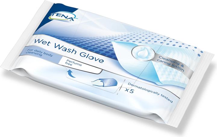 Tena Wet Wash Glove unparfümiert (Waschen / Pflegen)
