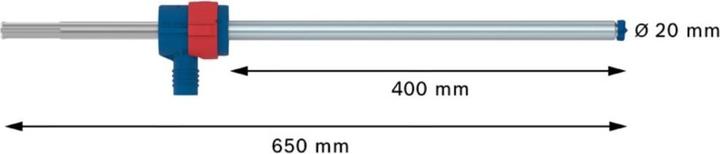 Produktbild Bosch Professional Zubehör Expert SDS Clean max-8X Hammerbohrer-Set, 20 x 400 x 650 mm (20,0 Millimeter)