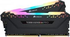 Produktbild Corsair Vengeance RGB Pro Schwarz 32GB DDR4 3200-18, (2x16GB), CMW32GX4M2C3200C18 (1600 MHz, DDR4-RAM, DIMM)