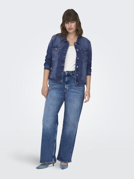 Produktbild Only V-Ausschnitt Jacke Jeansjacke (48)