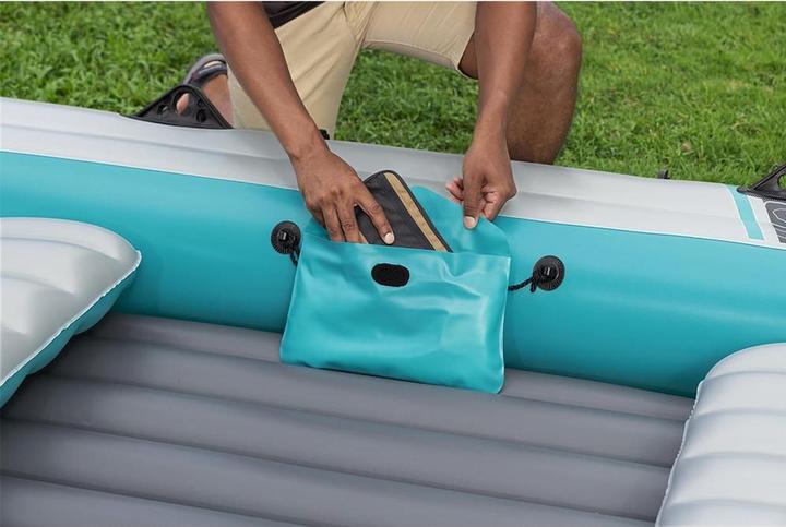 Image du produit Bestway Hydro Force Canot gonflable X4 pour 4 personnes Adventure Elite 3,15 m (315 cm, 1 Personne)