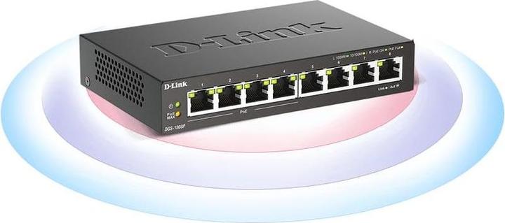 Produktbild D-Link Dgs-1008p (8 Ports)