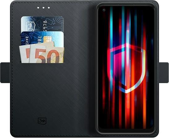 Actual product image 3MK Wallet Case Oppo A78 4G czarny/black