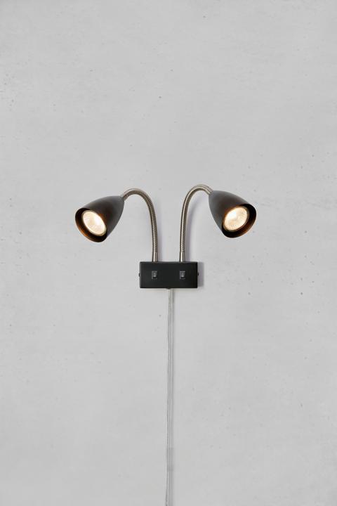Markslöjd CIRO Wall 2L Black/Steel