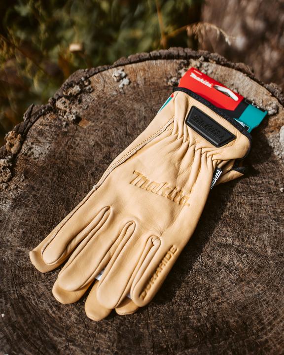 Image du produit Makita Handschuhe Gr. XL (10) Leder (10, XL)