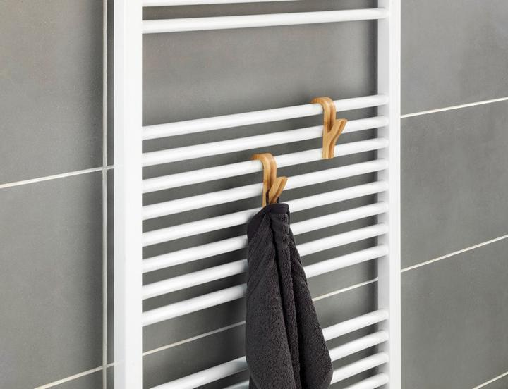 Produktbild Wenko Haken Handtuchheizkörper 2er