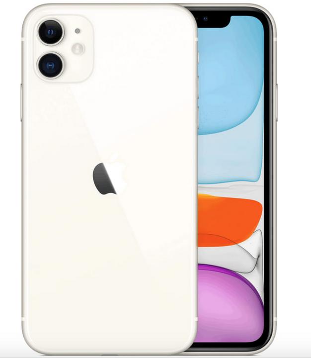 Produktbild Renewd iPhone 11 (64 GB, Weiss, 6.10", 12 Mpx, Dual SIM, A / Wie neu)