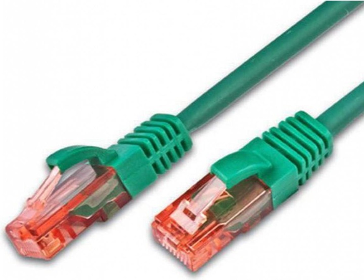 Immagine prodotto Wirewin Cavo patch: UTP 10m verde (U/UTP, CAT6, 10 m)