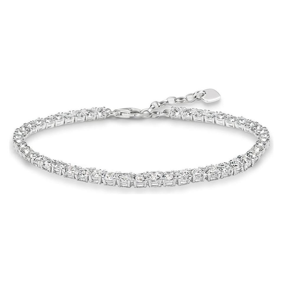 Thomas Sabo, Armschmuck, Tennis-Armband 925er, (19.50 cm, Silber)