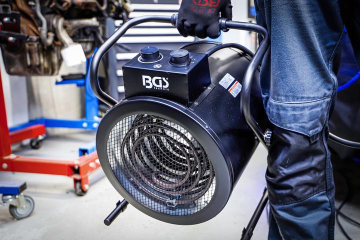 Actual product image BGS Fan heater | electric | 9 kW (9000 W)