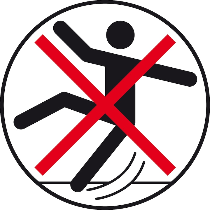 Actual product image Diaqua Anti slip mat Minis Smile (15 x 19 cm)