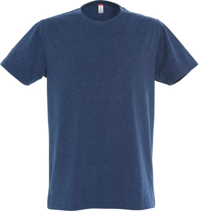 Produktbild Clique T-Shirt Classic-T 029360, Baumwolle, blau meliert Grösse XL (XL)