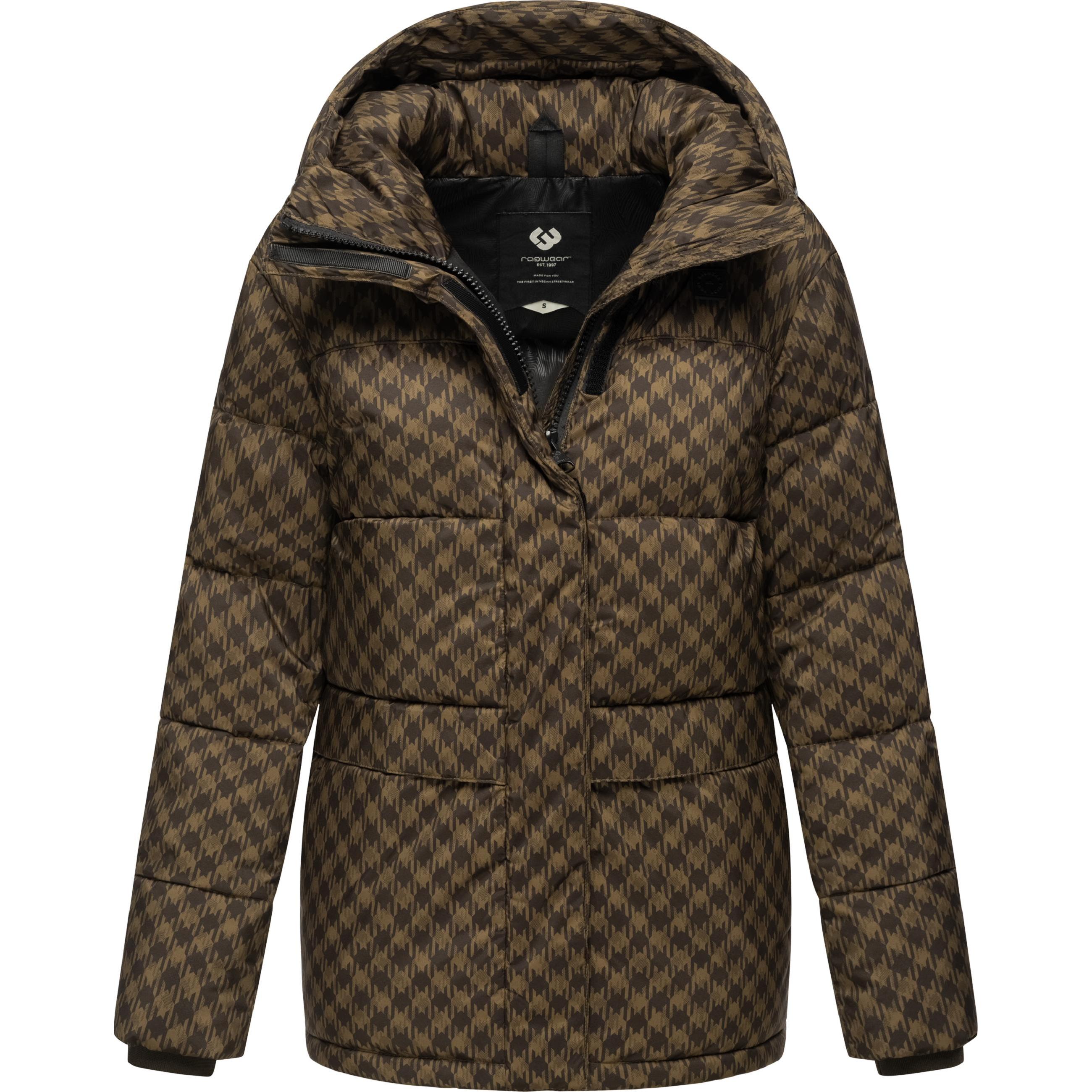 Ragwear, Damen, Jacke, Wikesh Print (S), Braun, S