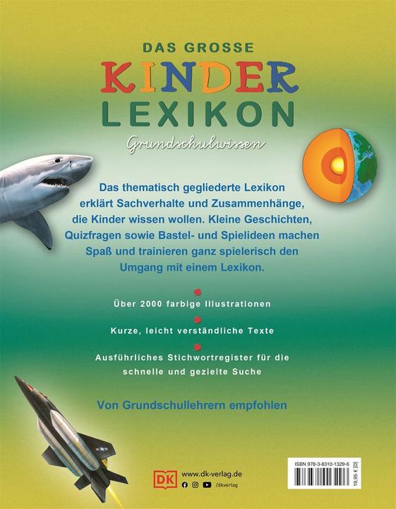 Produktbild Das grosse Kinderlexikon Grundschulwissen (Deutsch, Barbara Taylor, Deborah Chancellor, Philip Steele, 2009)