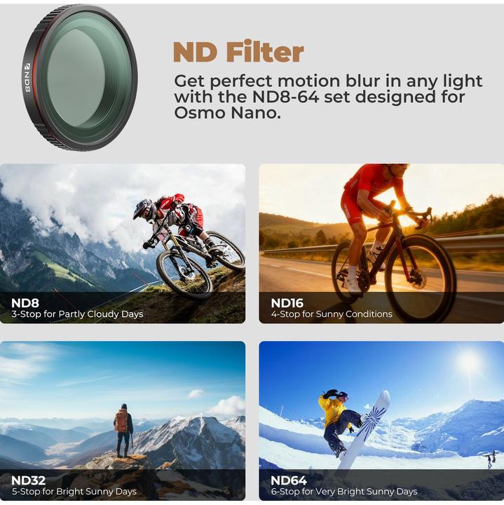 Image du produit Freewell Osmo Nano Filters Standard Day- 4Pack