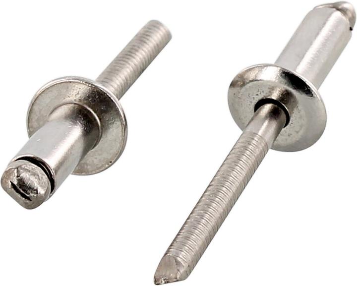 Produktbild OK-Line Blindnieten mit Flachkopf und gerilltem Nietdorn A2 ISO 15983