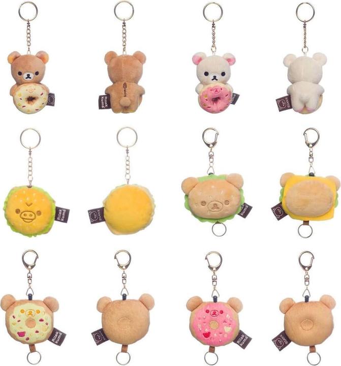 Actual product image AQI Rilakkuma - Porte-Clés Peluche Blind Box 10cm
