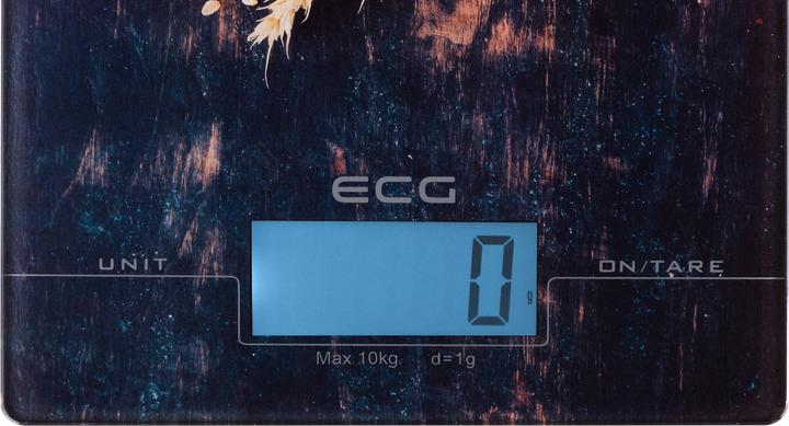 Actual product image ECG KV 1021 Berries Multicolor Countertop Rectangle Electronic Kitchen Scale