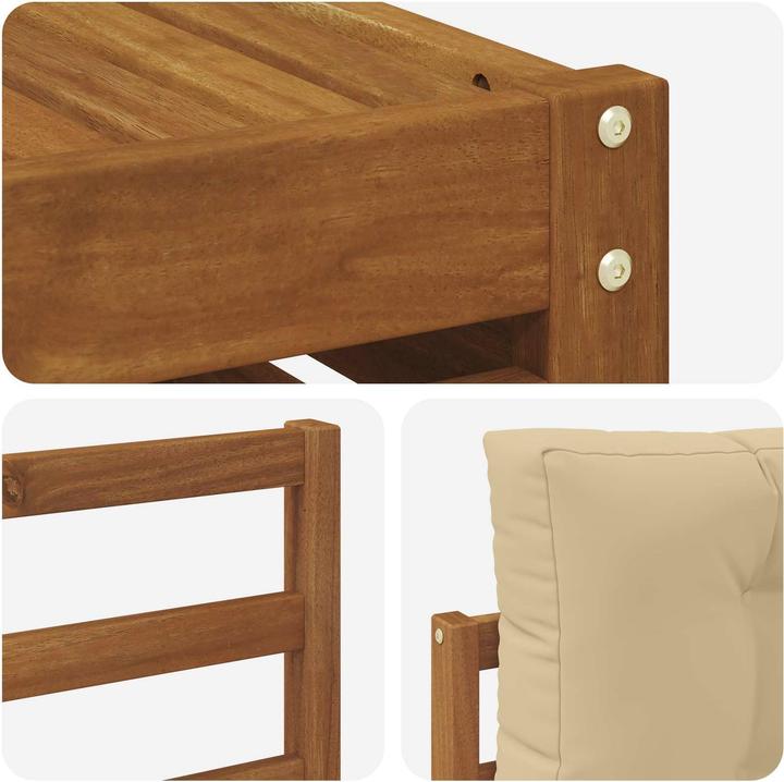 Produktbild vidaXL Outdoor-Sofa