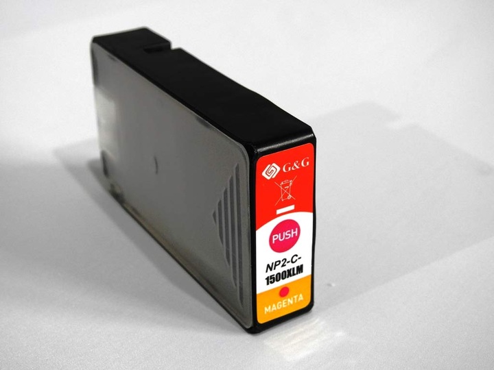 Actual product image Ink cartridge replaces PGI-1500XL M (C)