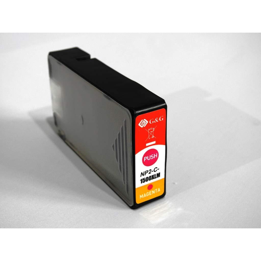 Thumbnail - G&G, Druckerpatrone, Druckerpatrone ersetzt PGI-1500XL M (C)