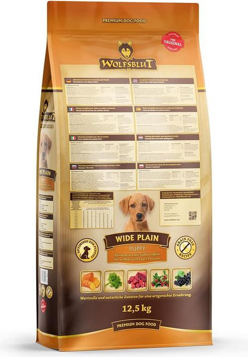 Image du produit Wolfsblut Nourriture sèche Dog Wide Plain Puppy, 12.5 kg (Chiot + chaton, 1 pcs, 12500 g)