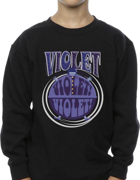 Produktbild Willy Wonka & the Chocolate Factory Violet Turning Violet Sweatshirt Jungen (140, 146)