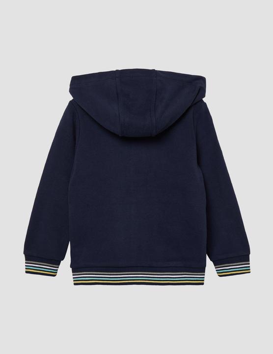 Immagine prodotto S.Oliver Sweatshirt Jacke Kapuzen-Sweatshirtjacke mit Frontprint (116, 122)