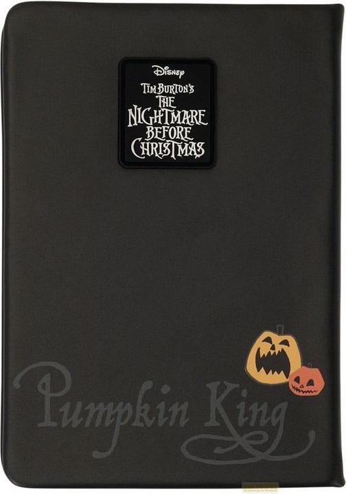 Produktbild Loungefly Jack Skellington Nightmare Before Christmas Disney notebook (A5, Blanko, Harter Einband)