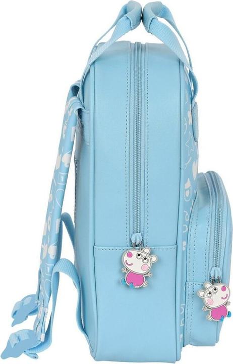 Produktbild Peppa Pig Kinderrucksack Baby Hellblau (20 x 28 x 8 cm)