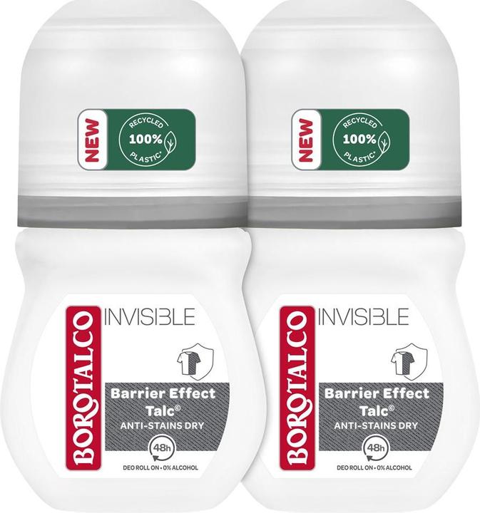 Actual product image Borotalco Invisible (Roll-on, 50 ml)