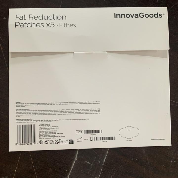 Actual product image InnovaGoods Slimming plasters with natural herbal extract (5 x)