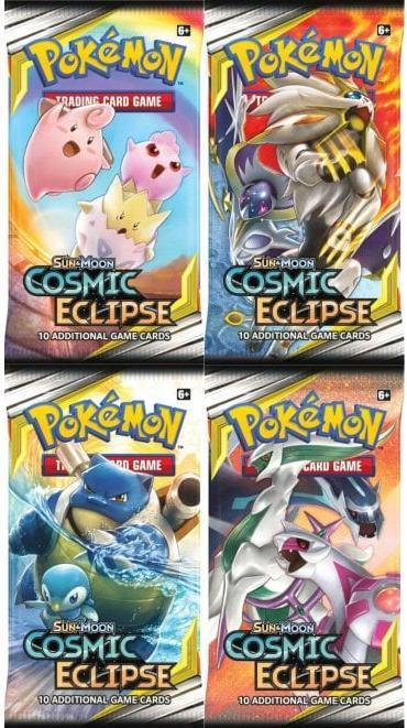 Produktbild Pokémon Sun & Moon Cosmic Eclipse Booster (Englisch, Booster Pack)