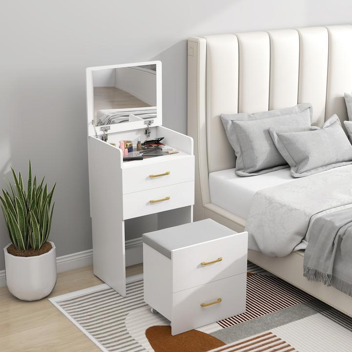 Produktbild Homcom Schminktisch (48 x 40 x 90 cm)