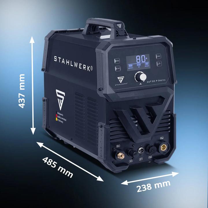 Actual product image Stahlwerk Plasma cutter CUT 80 P Digital 80